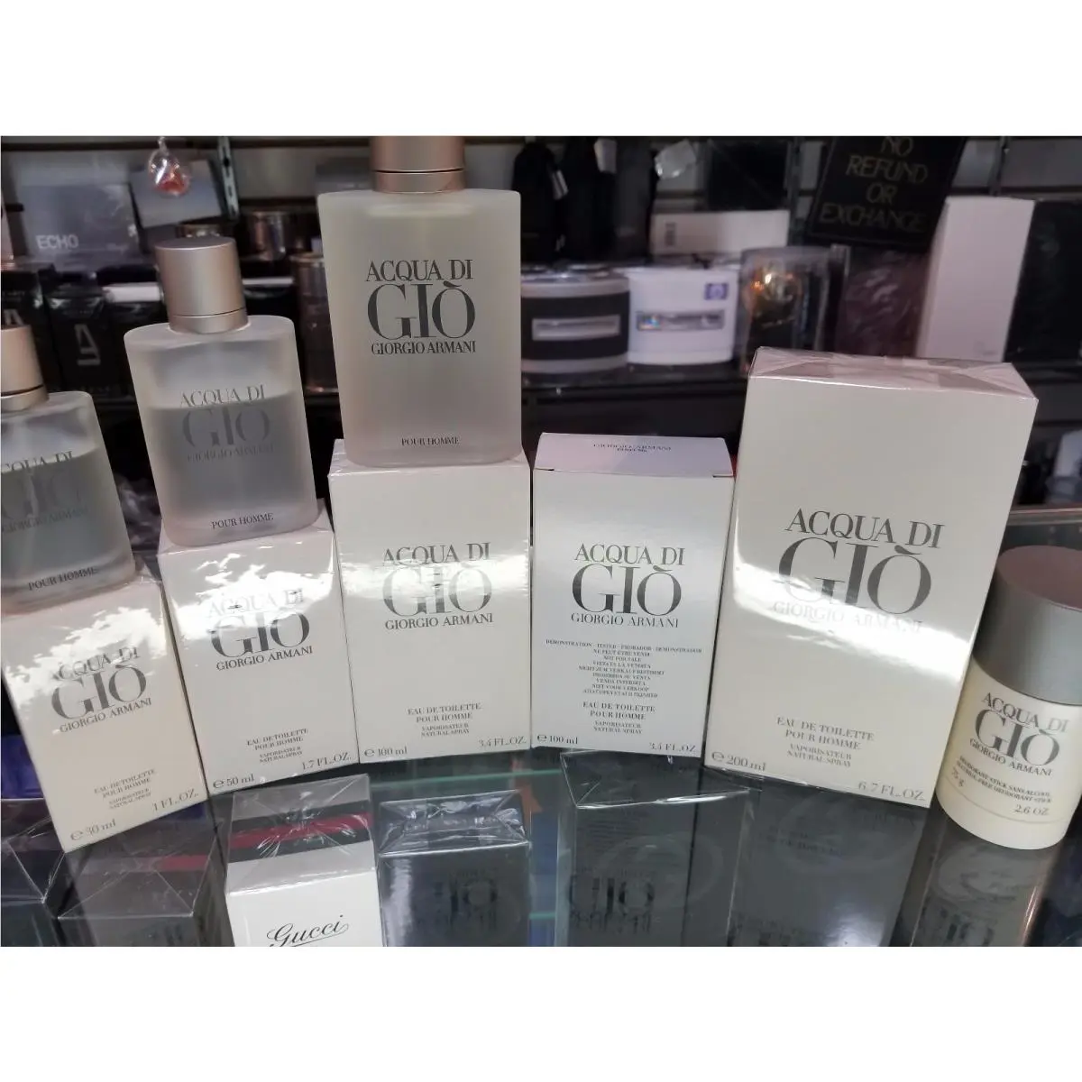 Acqua di Gio by Giorgio Armani 1 1.7 3.4 6.7 Men Deodorant Stick Edt Spray
