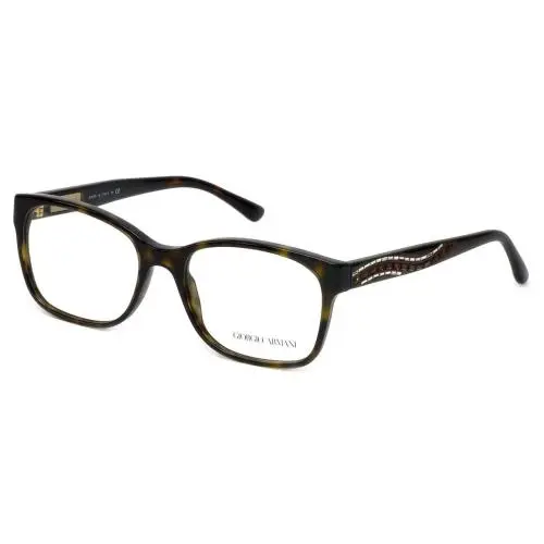 Designer Reading Glasses AR7013B-5026-53mm Tortoise Brown Crystal by Giorgio Armani