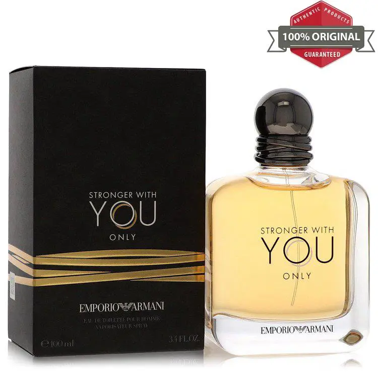 Stronger with You Only Cologne 3.4 oz Edt Spray For Men by Giorgio Armani