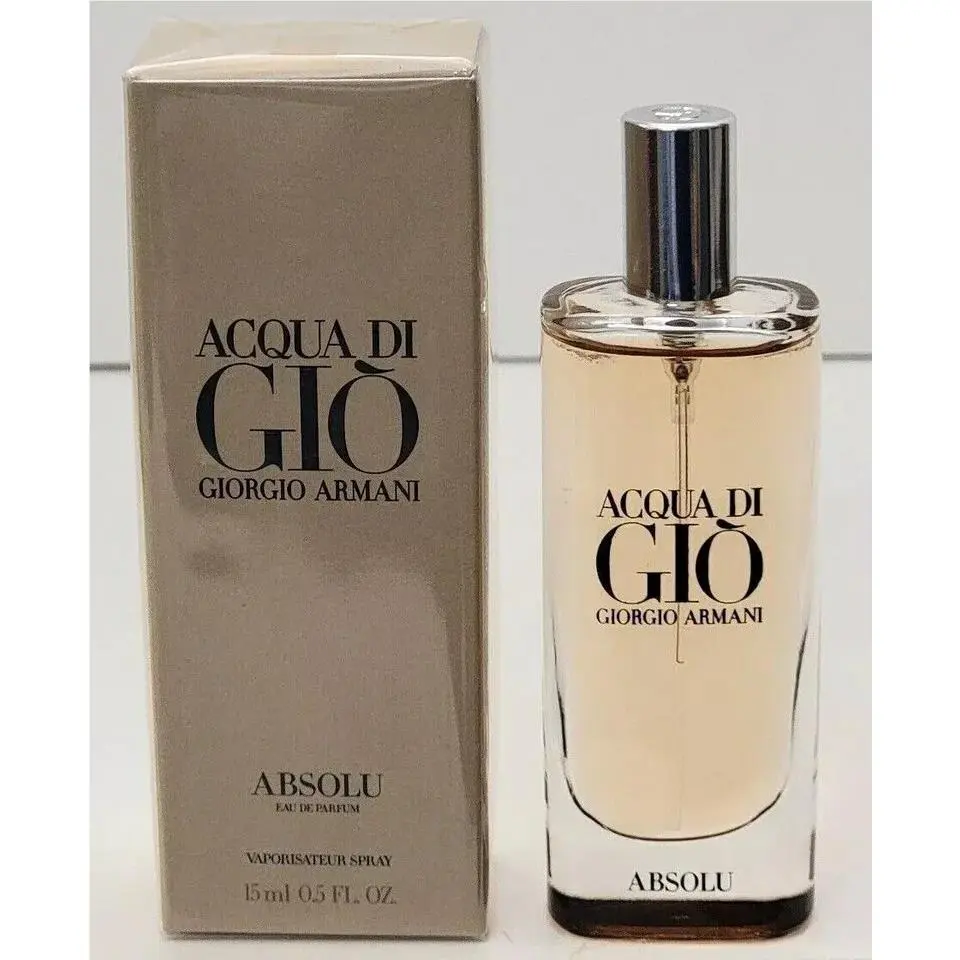 Acqua DI Gio 0.5 fl oz Giorgio Armani U Pick: Edt Edp Parfum Absolu Profondo