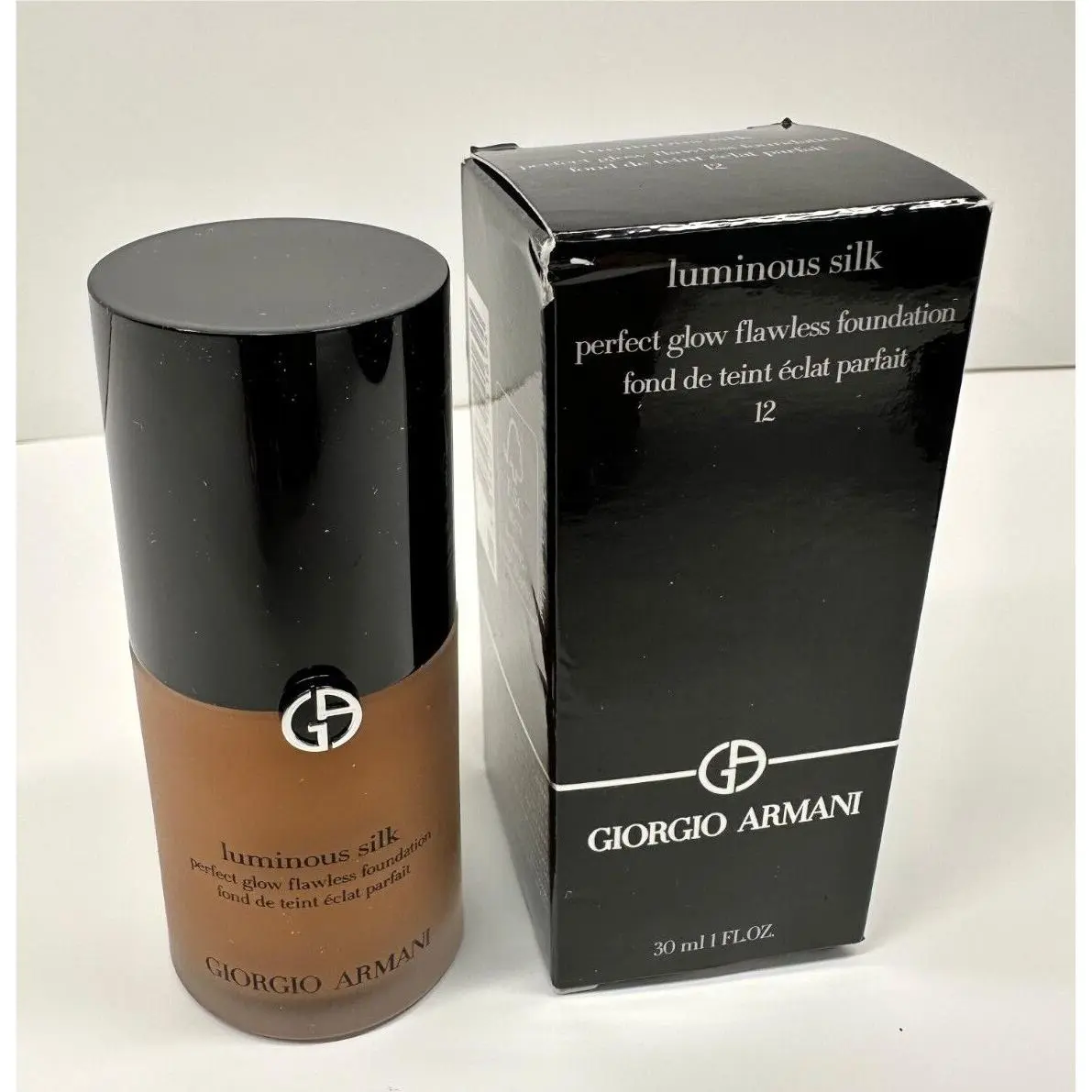 Luminous Silk Perfect Glow Flawless Foundation 1fl.oz Choose One 12-Deep.red by Giorgio Armani