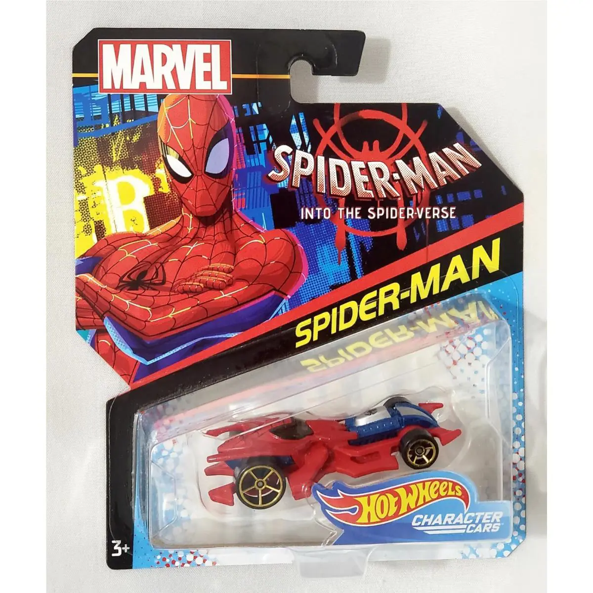 Hot Wheels Character Cars - Spider-man - 1:64 Marvel Into The Spider-verse