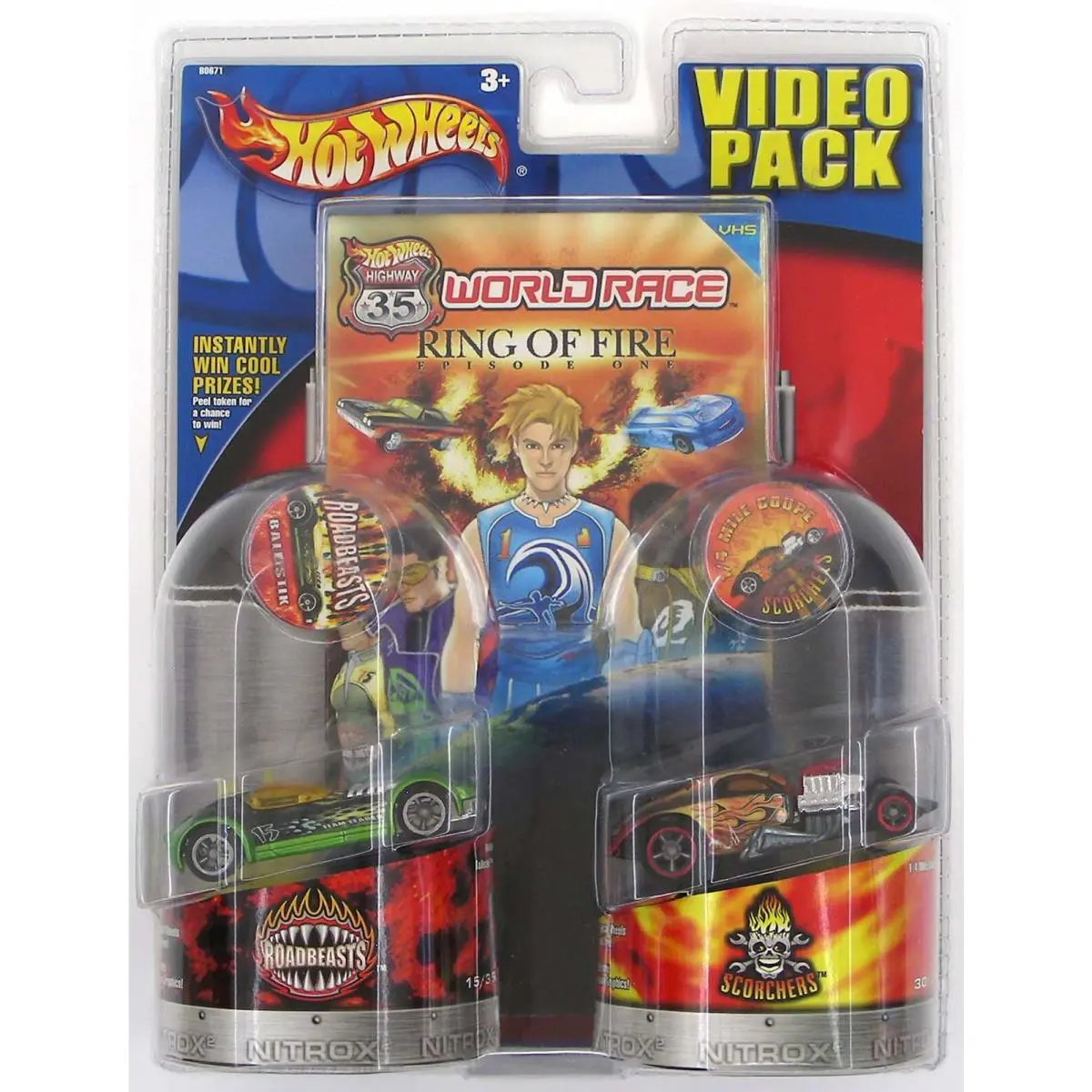 Hot Wheels Ballistik & 1/4 Mile Coupe Highway 35 World Race Ballistik 1/4 Mile Coupe 15 30 Video Pack Hot Wheels