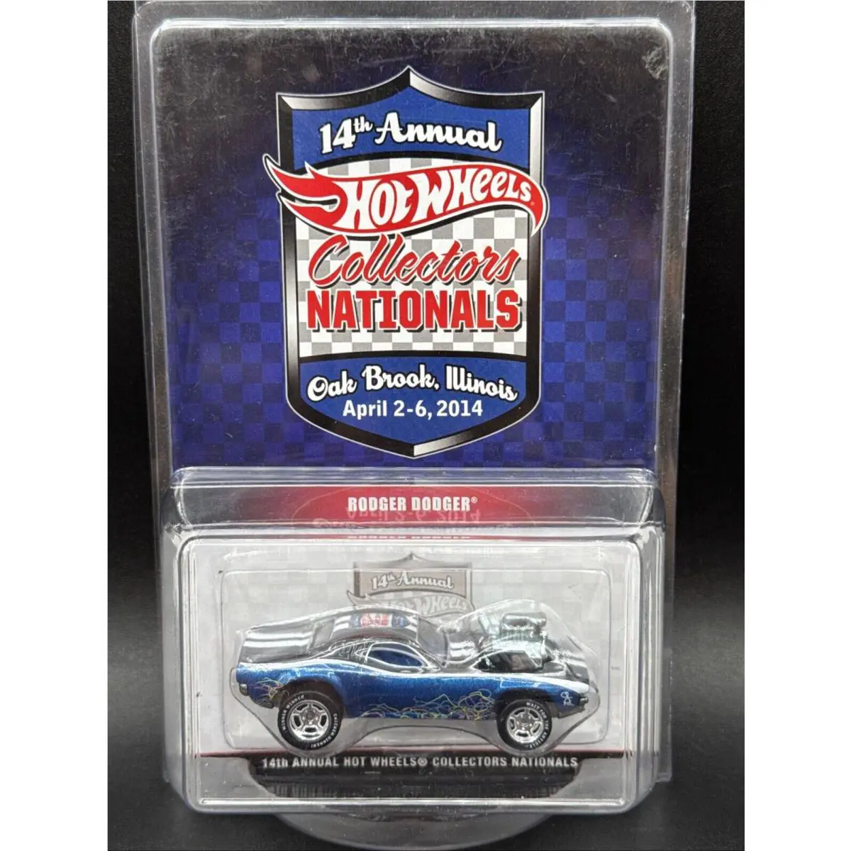 2014 Hot Wheels 14th Nationals Dinner Car Rodger Dodger 01822/02000 Chris Parker