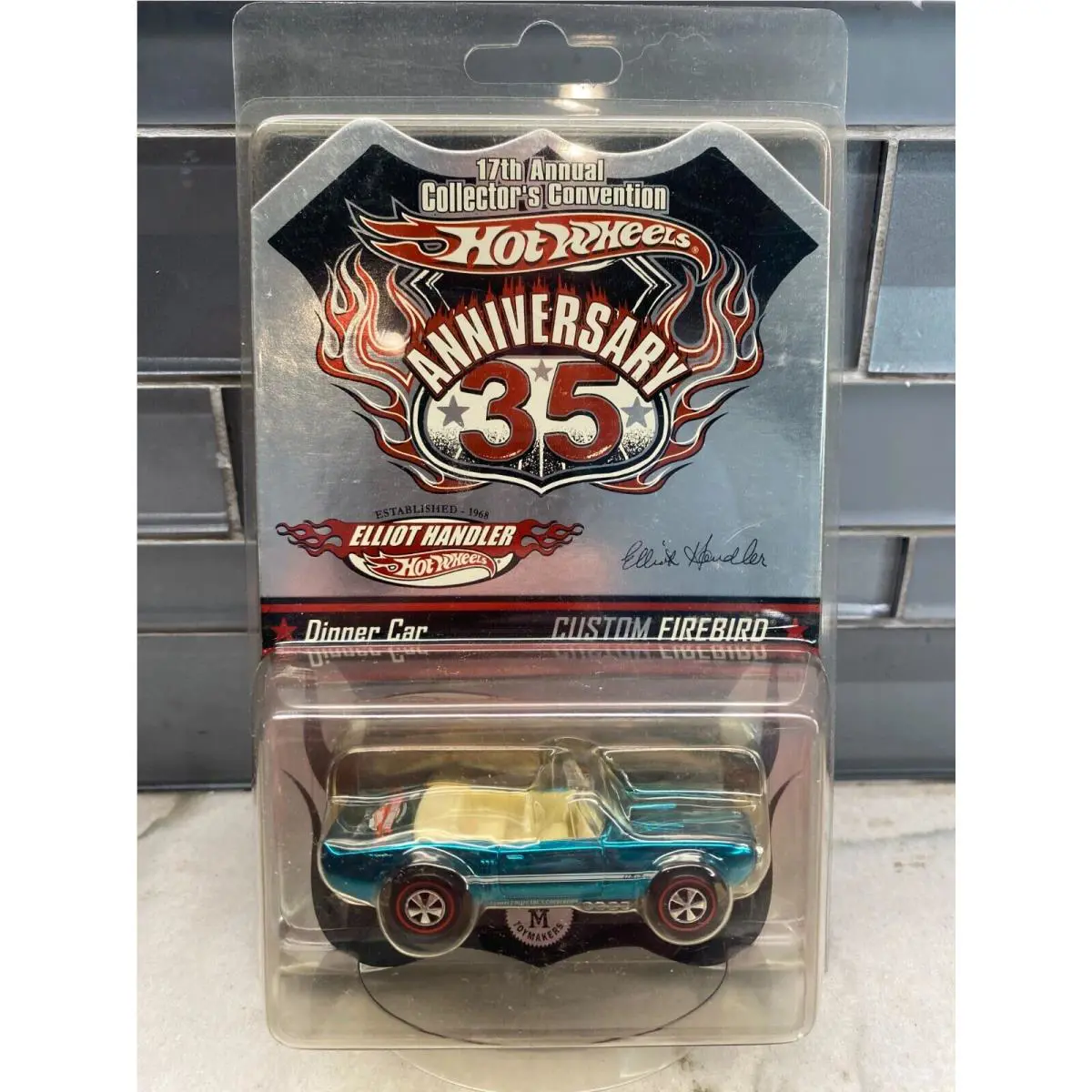 Hot Wheels 17th Collector Convention Dinner Car Custom Firebird 1204/2000