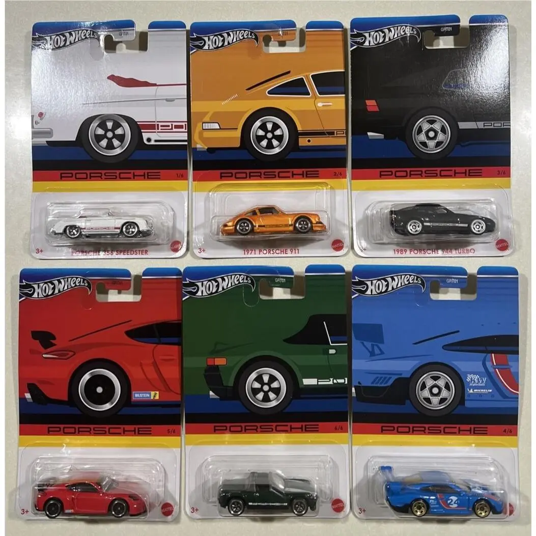 2024 Hot Wheels Walmart Exclusive Porsche Set Of 6