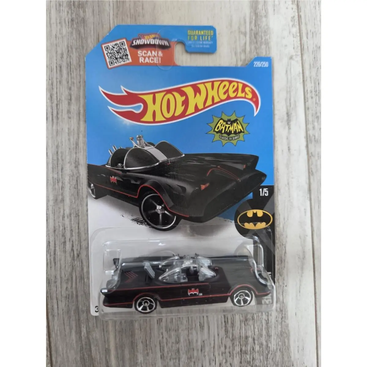 2015 Hot Wheels 1966 Batman TV Series Batmobile Collectible