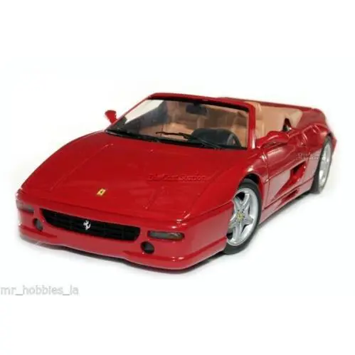 Ferrari F355 Spider Red 1/18 Die Cast Model BY Hot Wheels 25733