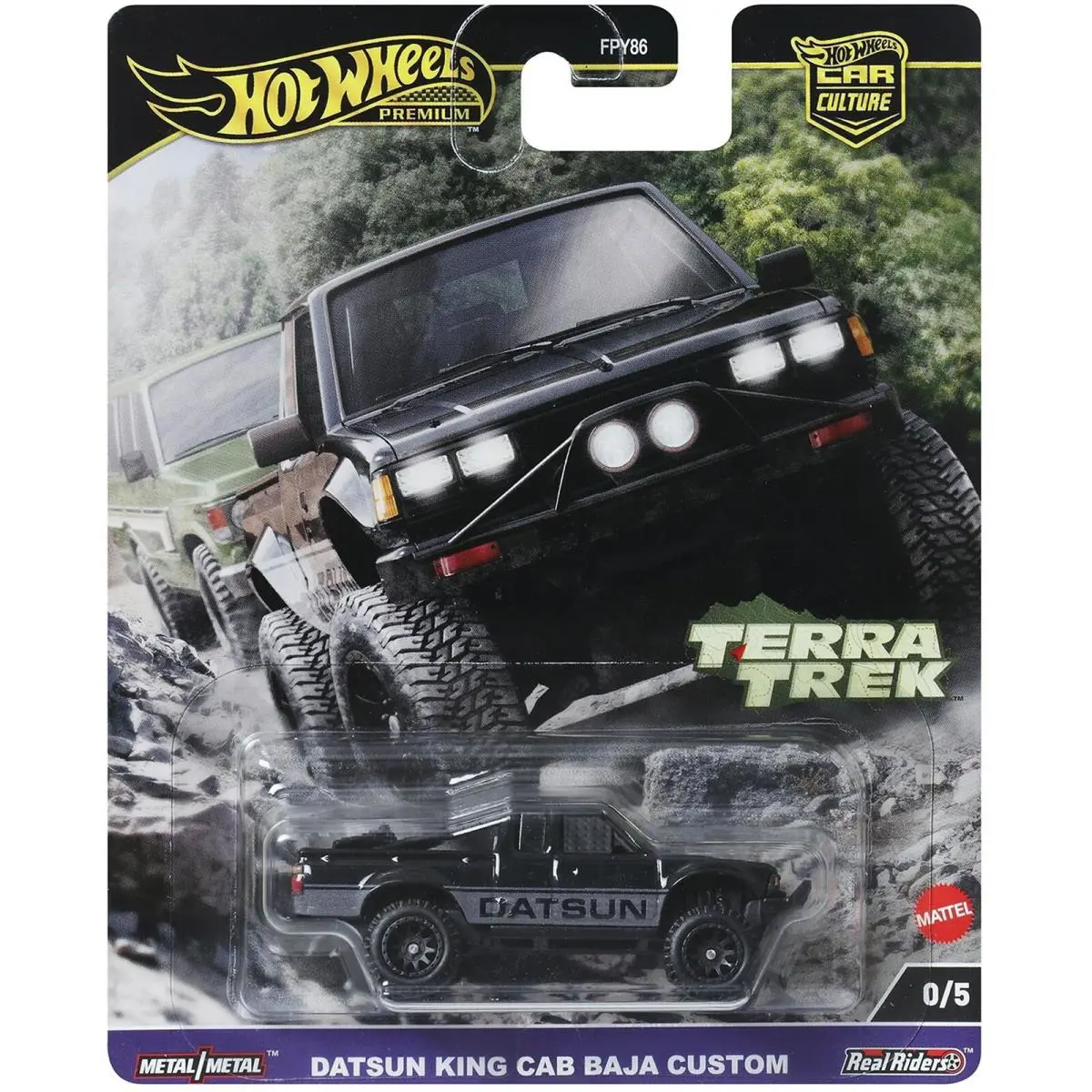 Premium Car Culture Terra Trek Datsun King Cab Baja Custom Die Cast Car