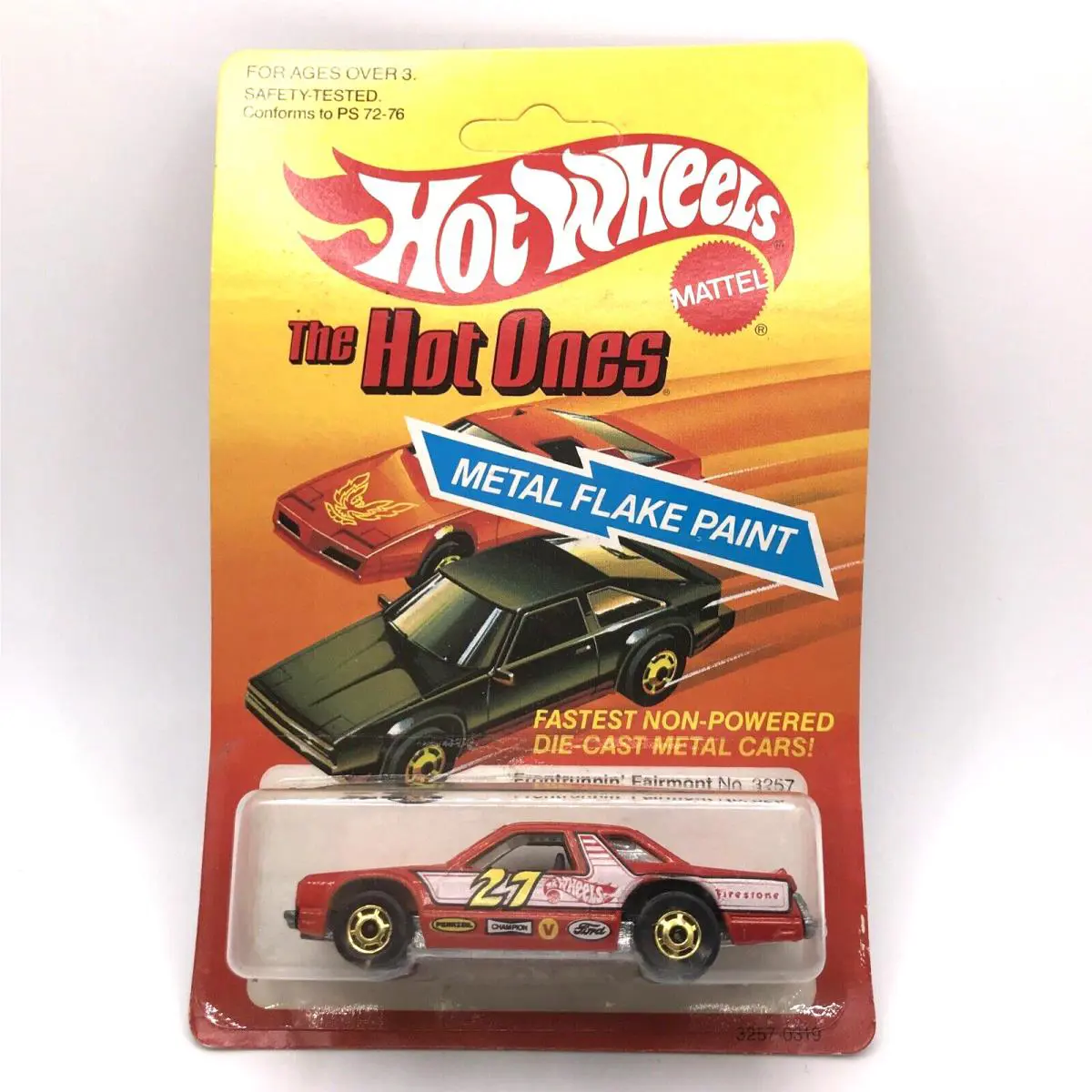 Hot Frontrunnin’ Fairmont Wheels Hot Ones Frontrunnin Fairmont Fireball Jr. 1981 Red - HK Unpunched