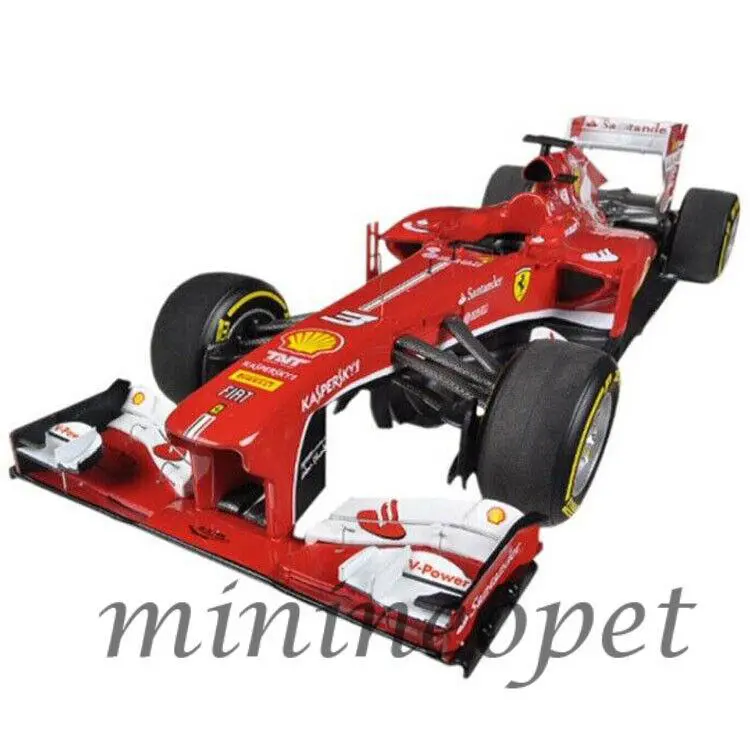 Hot Wheels BCT82 Elite Ferrari F1 F138 2013 Chinese GP 1/18 Fernando Alonso 3