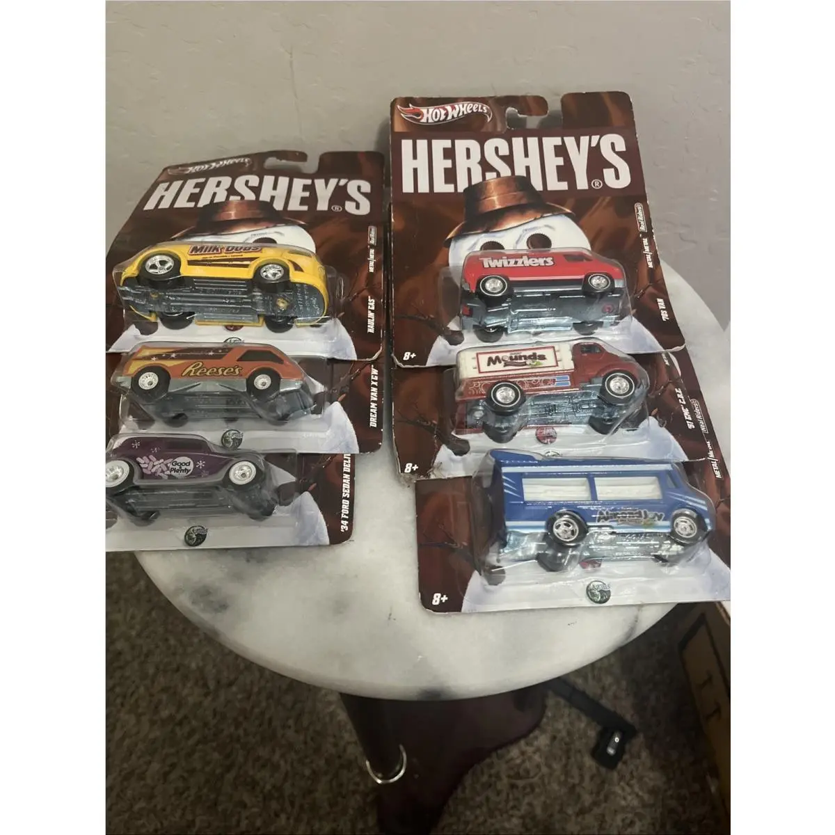 Hot Wheels Pop Culture Hershey`s Set Of 6 - 