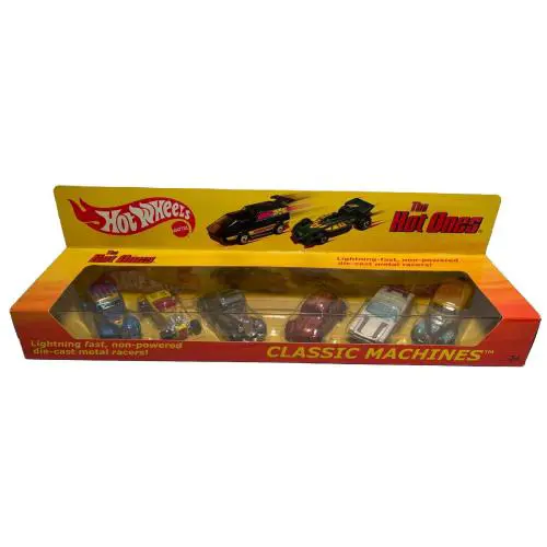 Hot Wheels The Hot Ones Classics Machines 6-Pack Volkswagen VW Bug Mustang B252