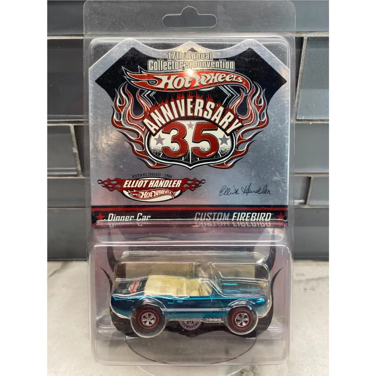 Hot Wheels 17th Collector Convention Dinner Car Custom Firebird 1375/2000