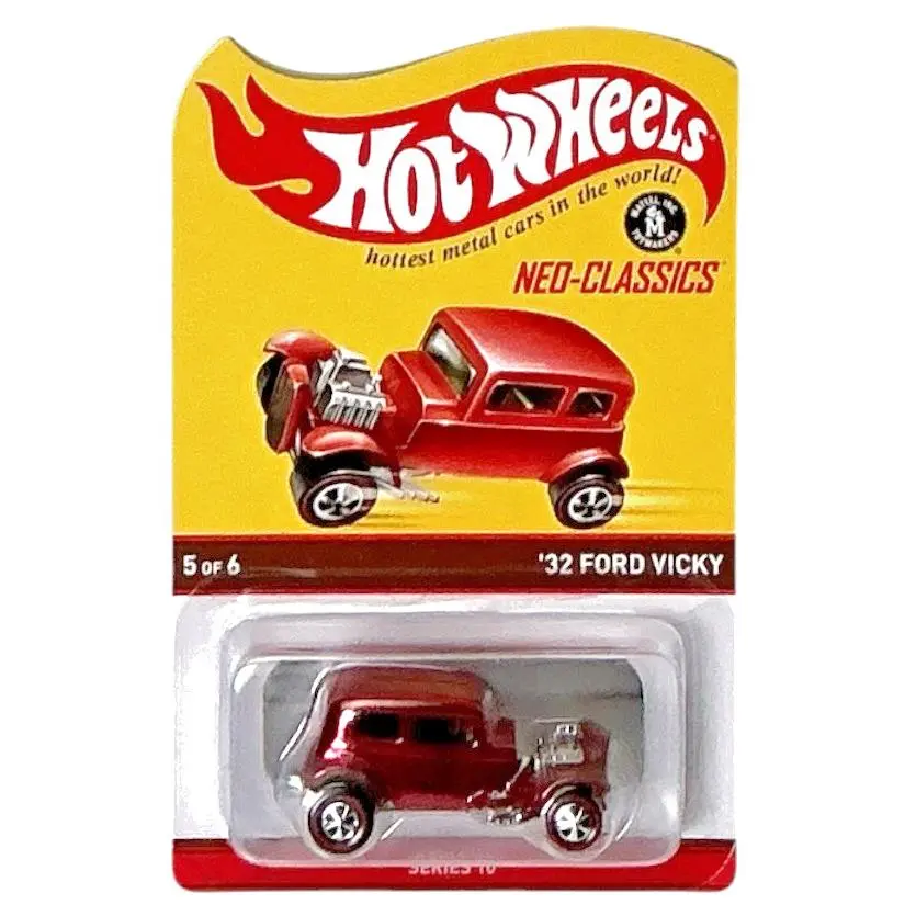 Hot Wheels Redline Club Rlc Neo Classics Series 10 `32 Ford Vicky Low 889/4000
