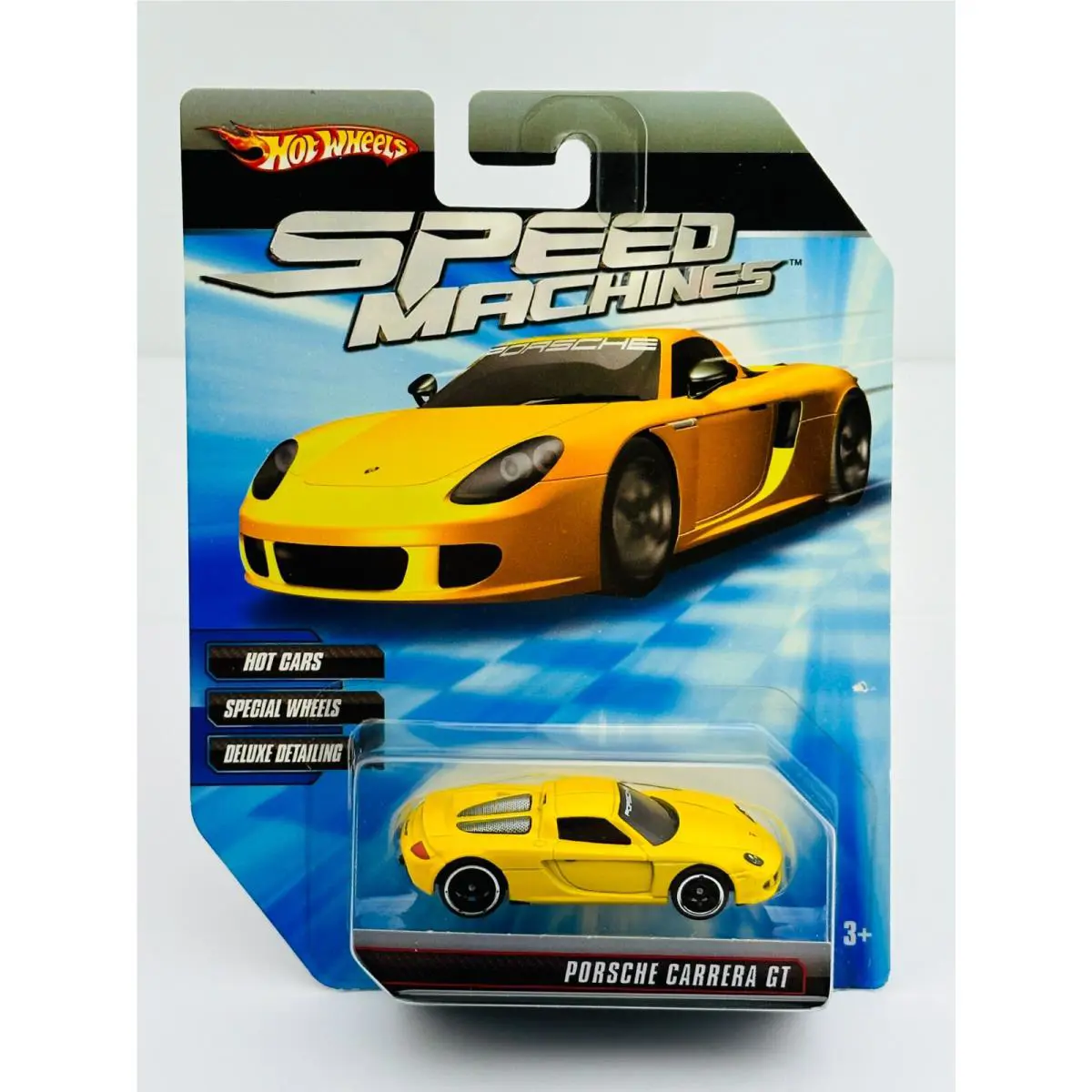 Hot Wheels 2010 Speed Machines Porsche Carrera GT Yellow in Blister