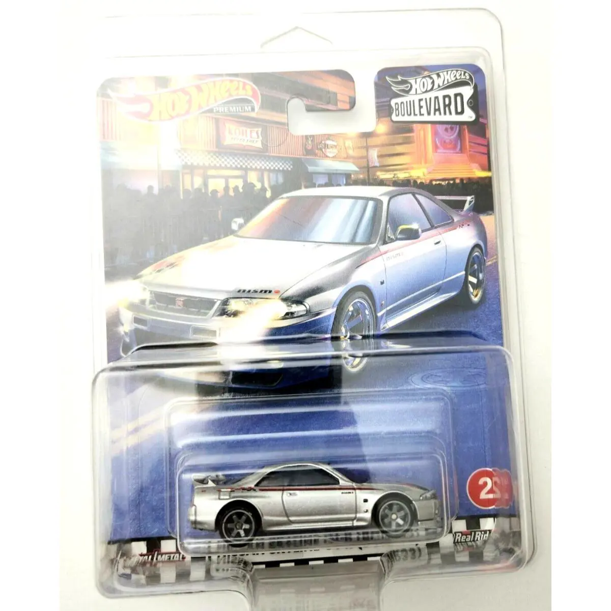 Hot Wheels Nissan Skyline Gt-r BCNR33 Silver 2 2020 Boulevard Premium