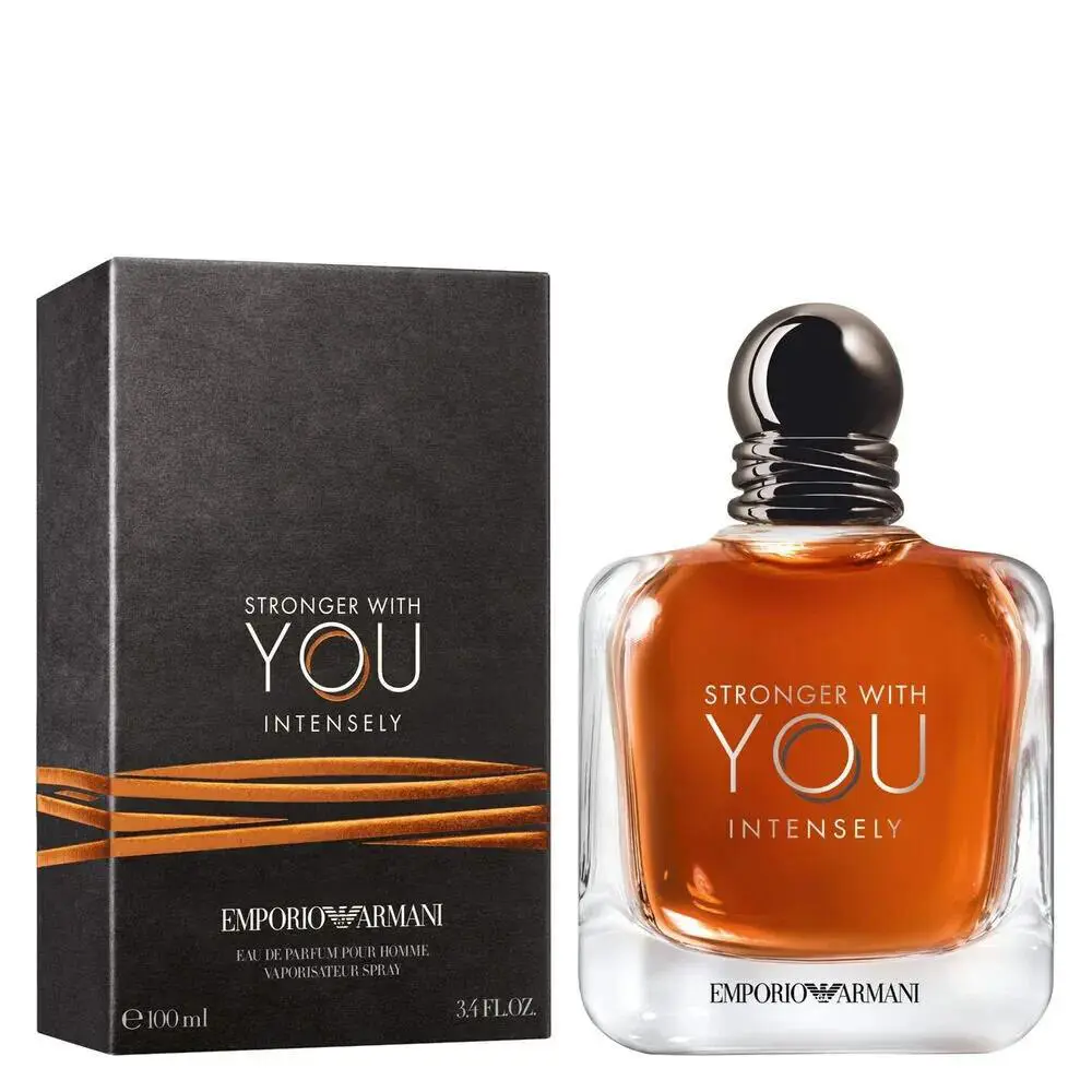 Stronger with You Intensely by Giorgio Armani Men Edp Spray 3.3oz Box