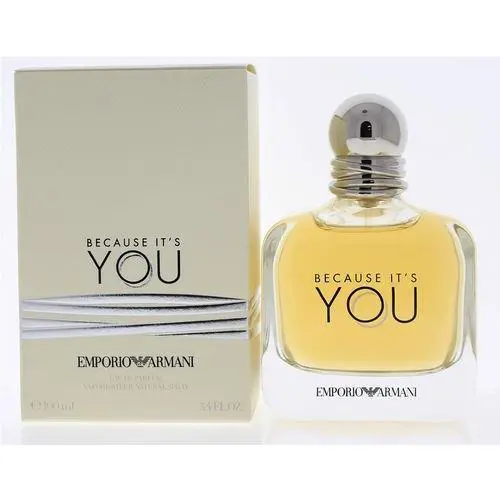 Emporio Armani Because It`s You For Women Eau de Parfum Spray 3.4 oz
