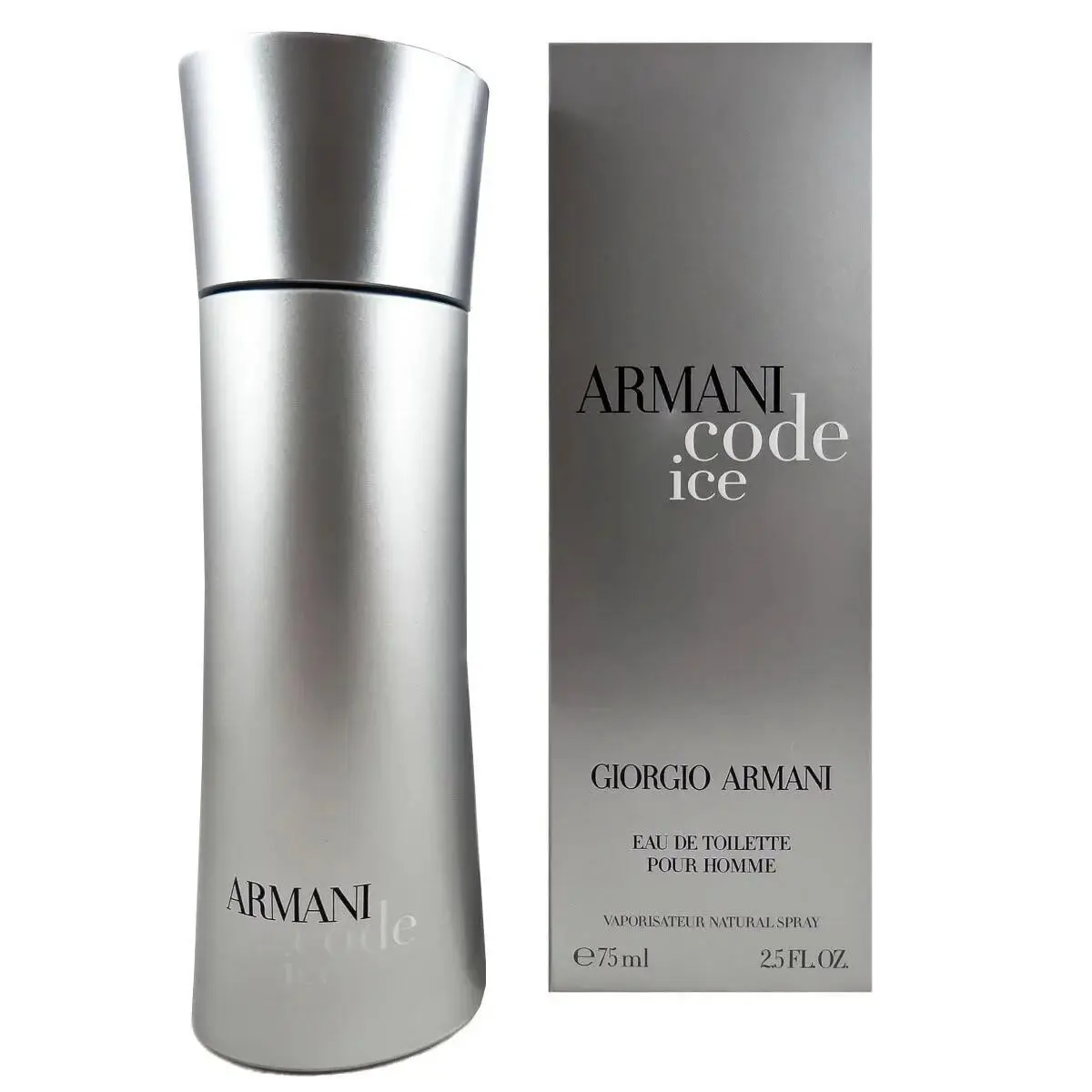 Armani Code Ice by Giorgio Armani For Men Edt 2.5 FL OZ / 75ML Spray