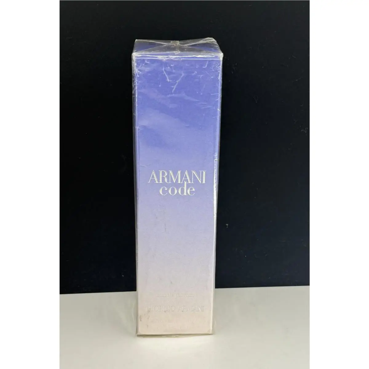 Armani Code Giorgio Armani Edp Spray 2.5 oz 2006 Edition Check