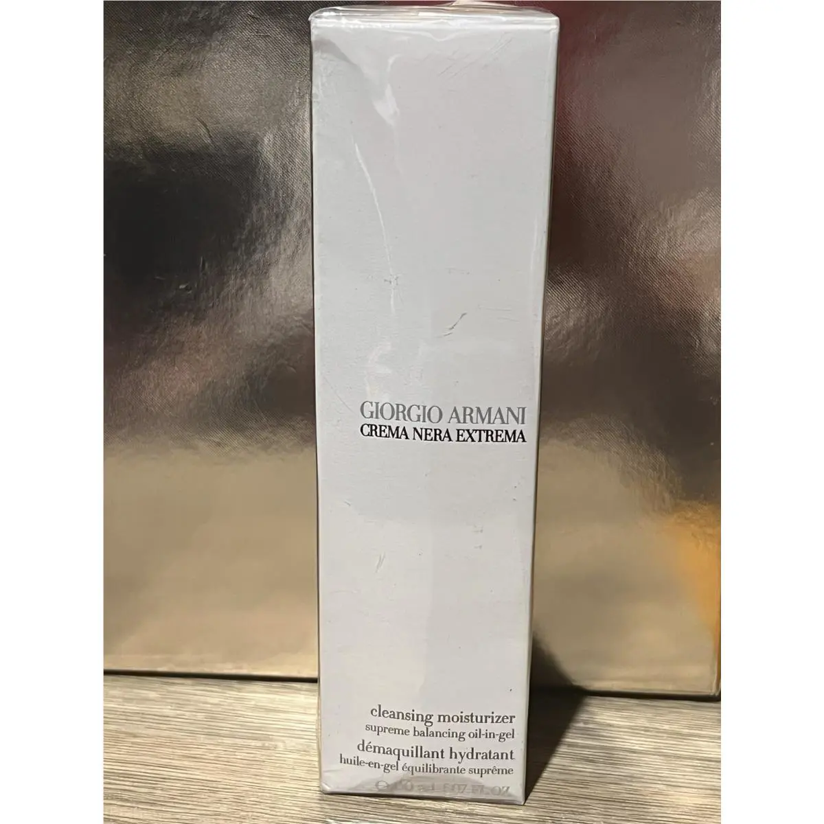 Giorgio Armani Crema Nera Extrema Cleansing Moisturizing Supreme Balancing Oil