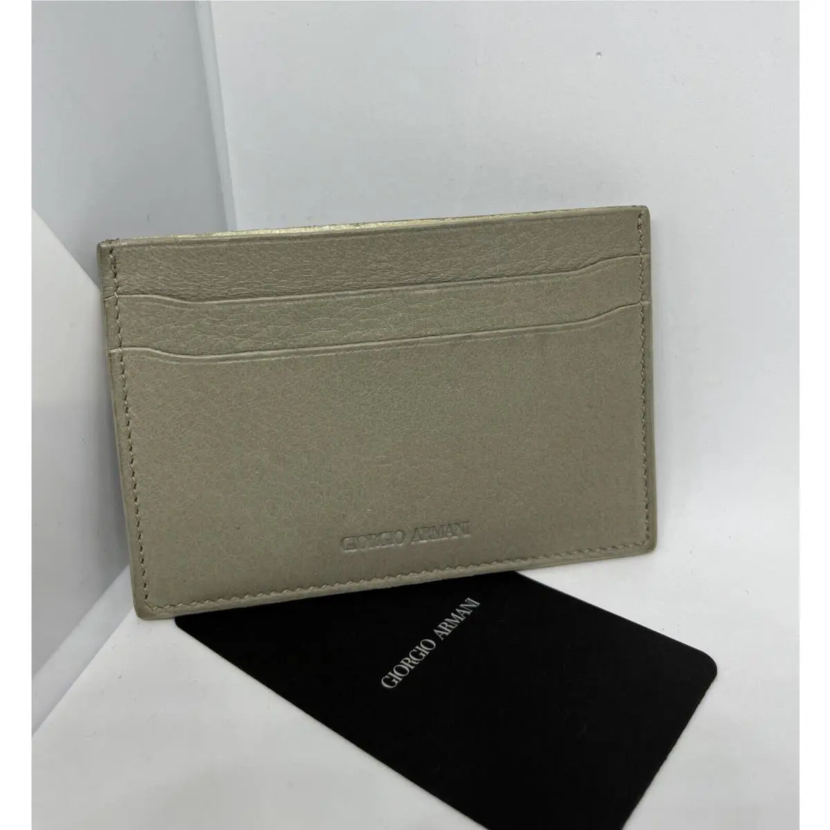 Giorgio Armani Grey Cardholder