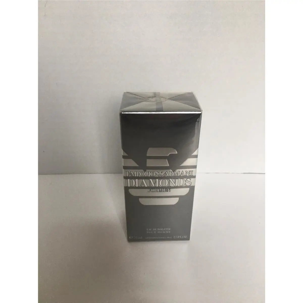 Emporio Armani Diamonds 2.5oz/75ml Edt Spray For Men Rare Find