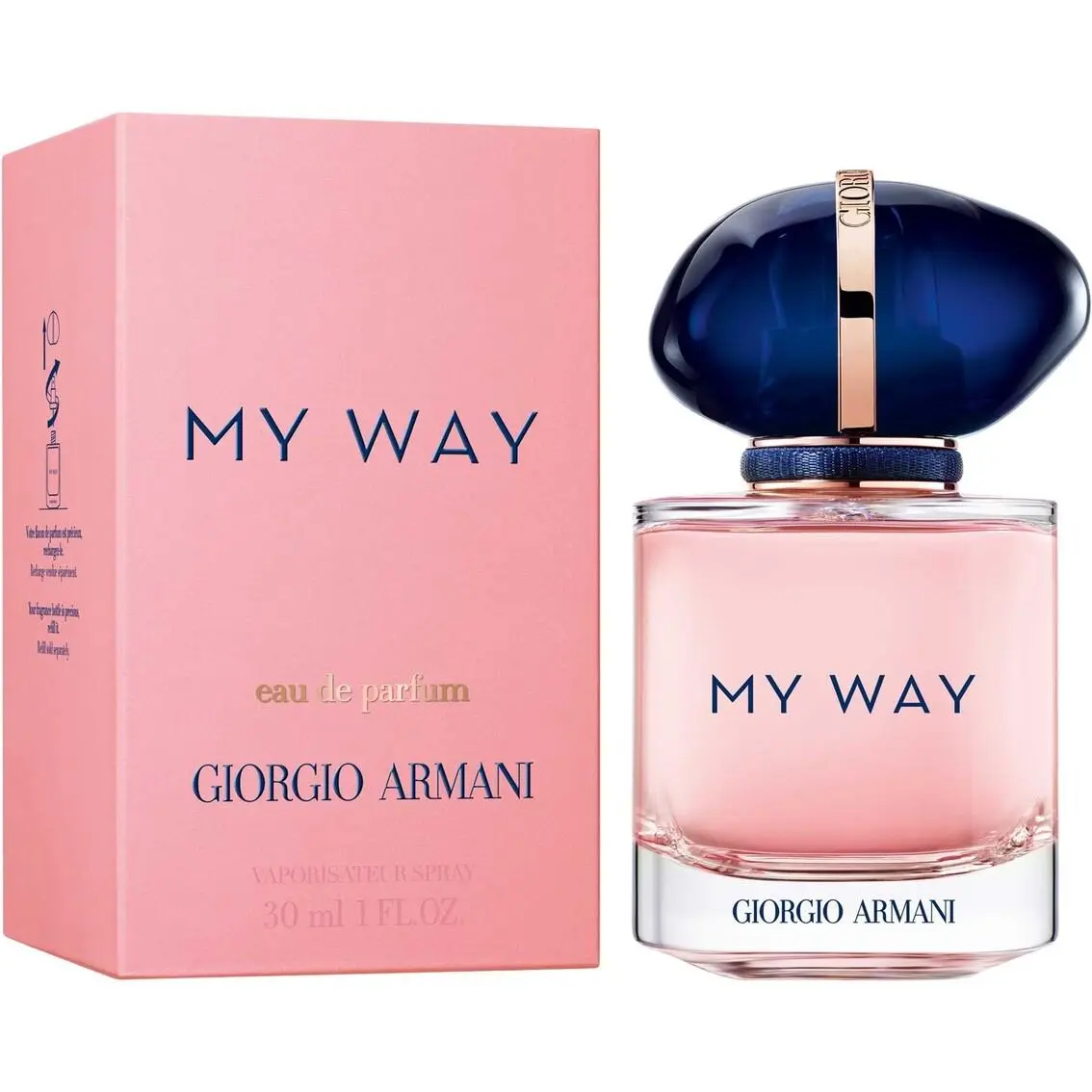 Giorgio Armani My Way Women Eau de Parfum Spray 1 Oz / 30 Ml Box Damage