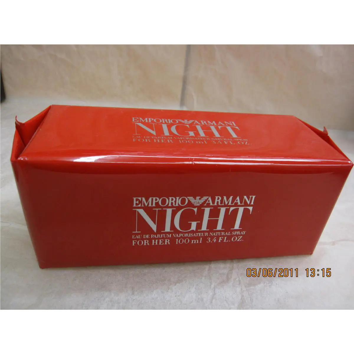 Emporio Armani Night For Her Giorgio Armani 3.4 oz / 100 ML Eau De Parfum Spray