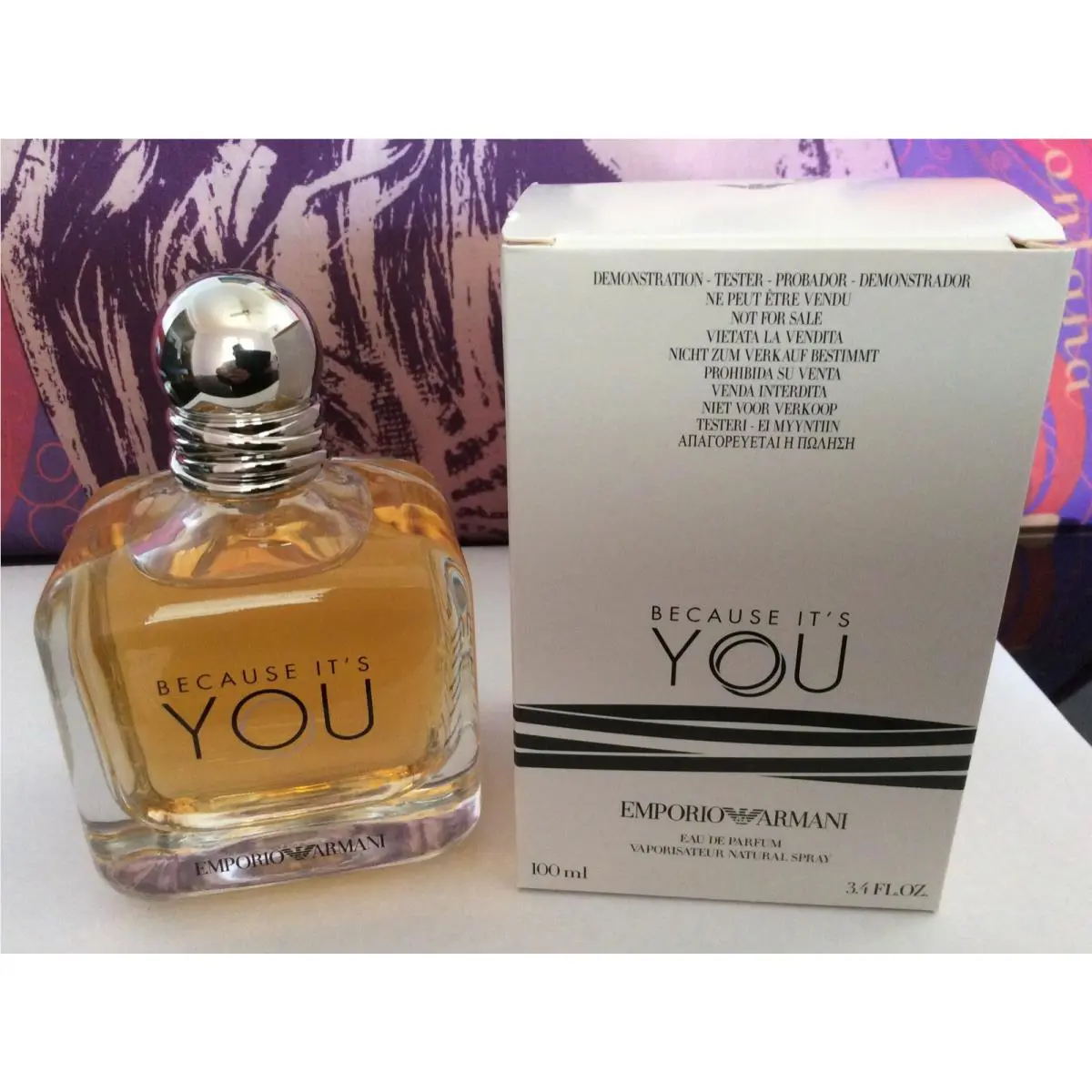 Emporio Armani Because It`s You 3.4 oz Edp Perfume For Women Formula