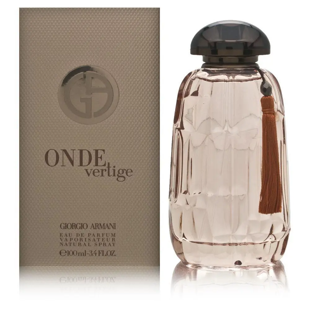 Onde Vertige by Giorgio Armani For Women 3.4 oz Edp Spray
