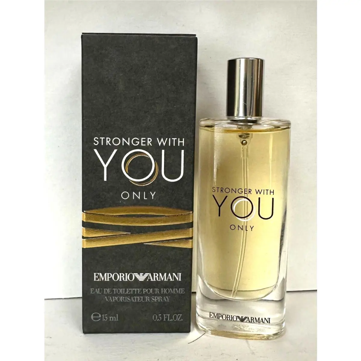Stronger with You Only by Giorgio Armani 0.5oz/15ml Edt Spray