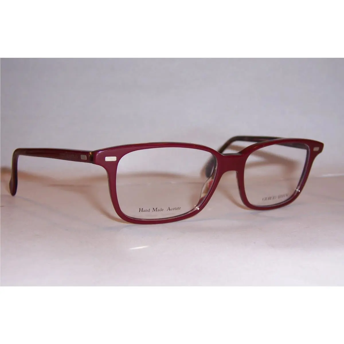 Giorgio Armani Eyeglasses GA 807 QZ9 Burgundy 52mm RX