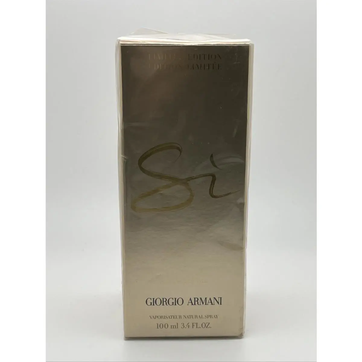 Si Giorgio Armani Eau De Parfum Spray 3.4 Oz Limited Edition B5