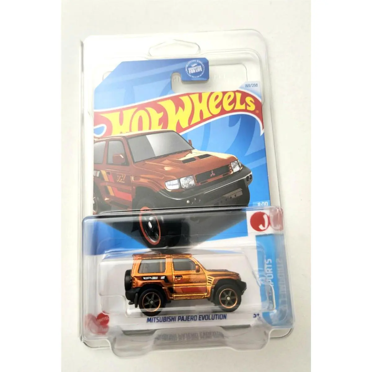 Hot Wheels Mitsubishi Pajero Evolution Copper 169 2024 Super Treasure Hunt
