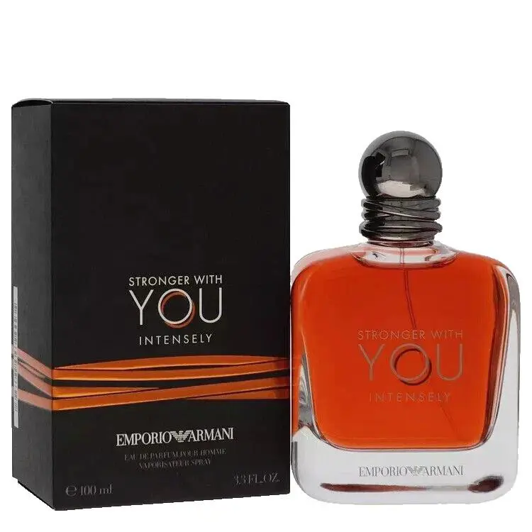 Giorgio Armani Stronger with You Intensely 3.3/3.4 oz Eau De Parfum 100 ml Spray