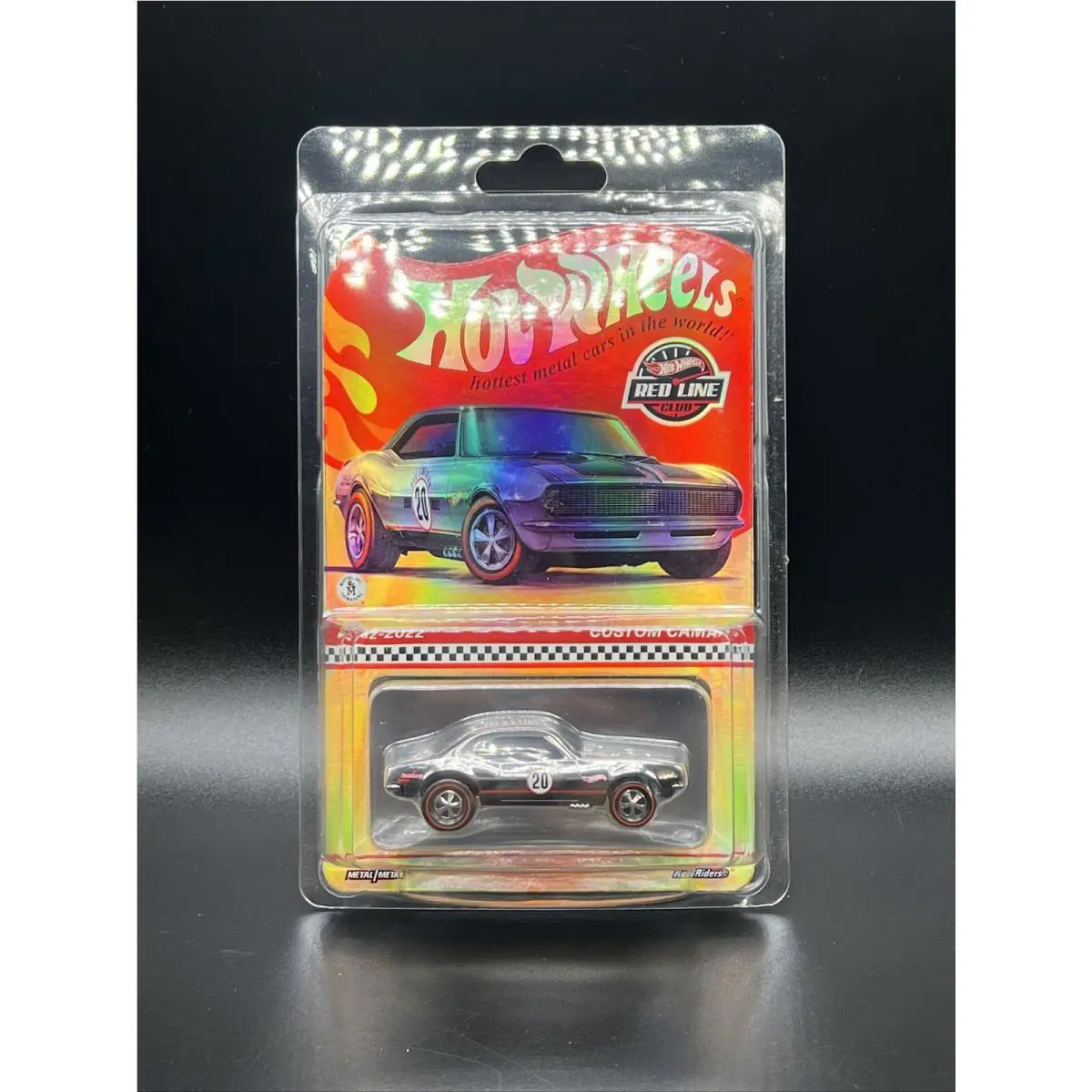 Hot Wheels Rlc Exclusive Custom Camaro 20th Anniversary HPJ20 Holo Foil Chase