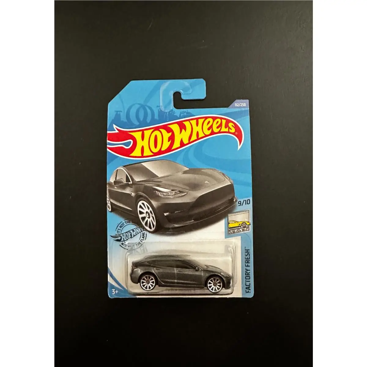 2020 Hot Wheels 1:64 HW Factory Fresh 9/10 Gray Tesla Model 3