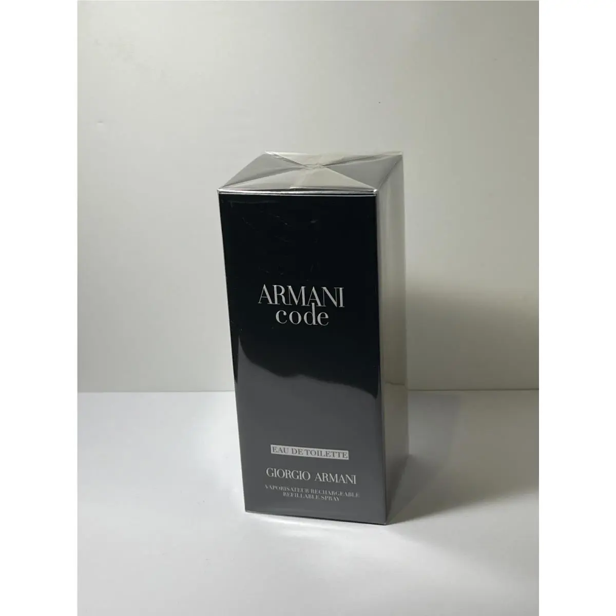 Armani Code by Giorgio Armani For Men 4.2oz Eau de Toilette Spray Refillable