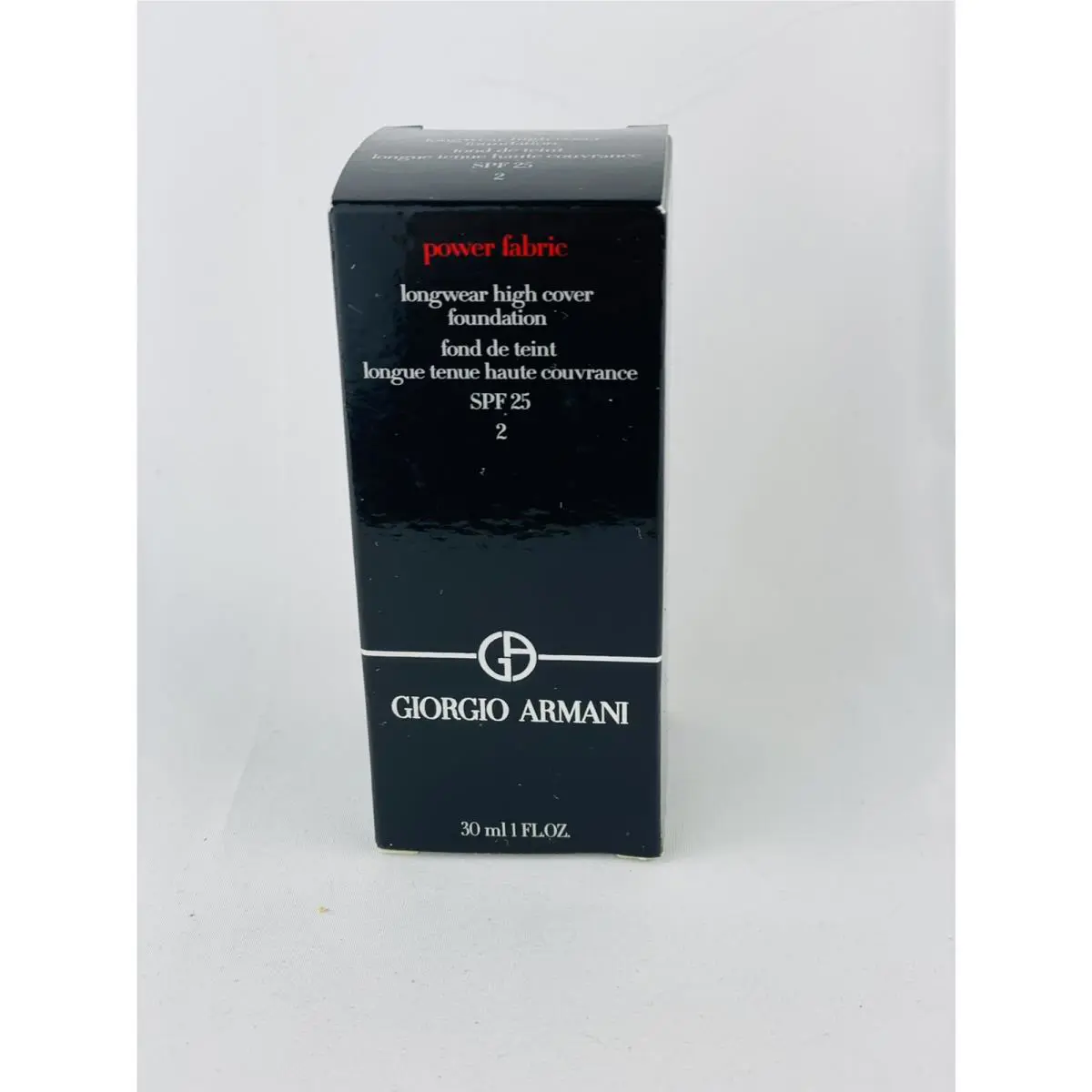 Giorgio Armani Power Fabric Longwear Foundation 1oz/30ml 2