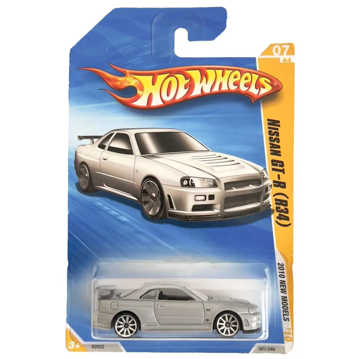 Hot Wheels Nissan Skyline Gt-r R34 2010 Models Rare