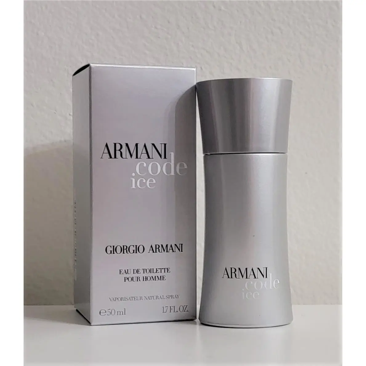 Armani Code Ice by Giorgio Armani 1.7 oz / 50 ml Edt Spy Cologne For Men Homme