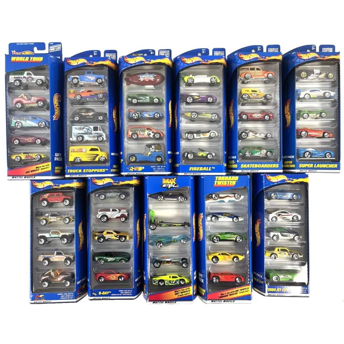 11 5 Pack Hot Wheels Die Cast Cars From 2000