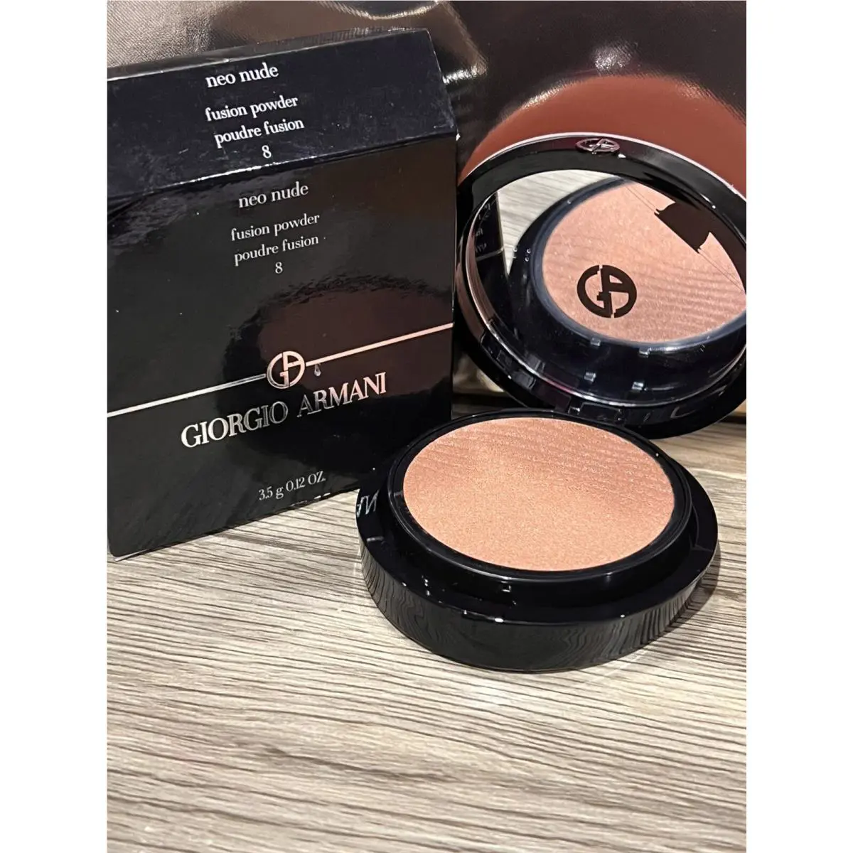 Giorgio Armani Neo Nude Fusion 8 Giorgio Armani Neo Fusion Powder 8 0.12 OZ Boxed