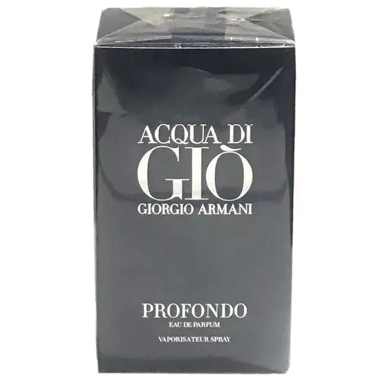 Acqua Di Gio Profondo By Giorgio Armani 2.5oz Edp Spray For Men Launch