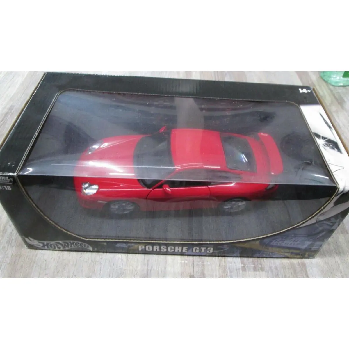 Hot Wheels Porsche GT3 B6056 1:18 Metal Collection 2003MATTEL Car