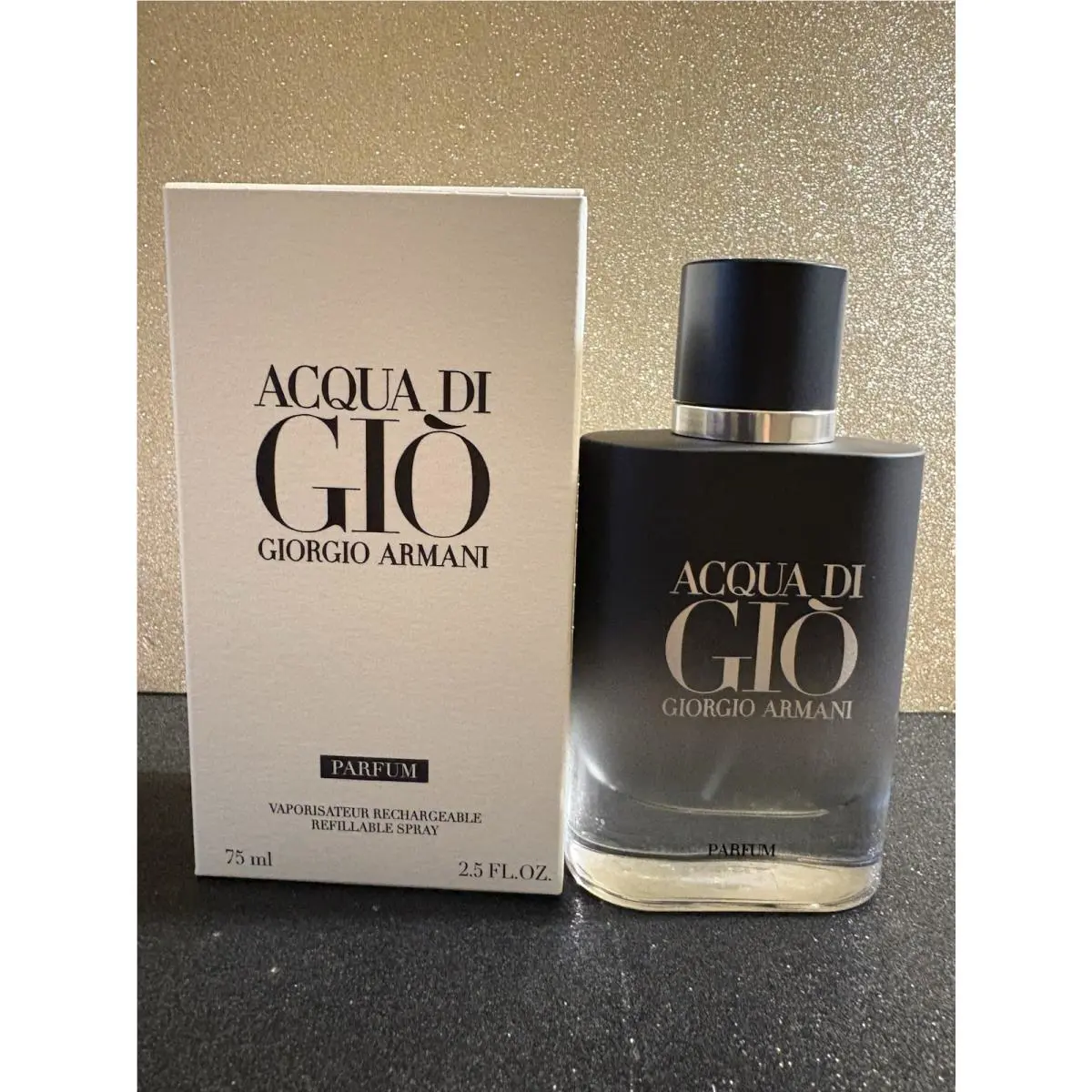 Giorgio Armani Acqua DI Gio Parfum Refillable Spray 2.5 FL OZ