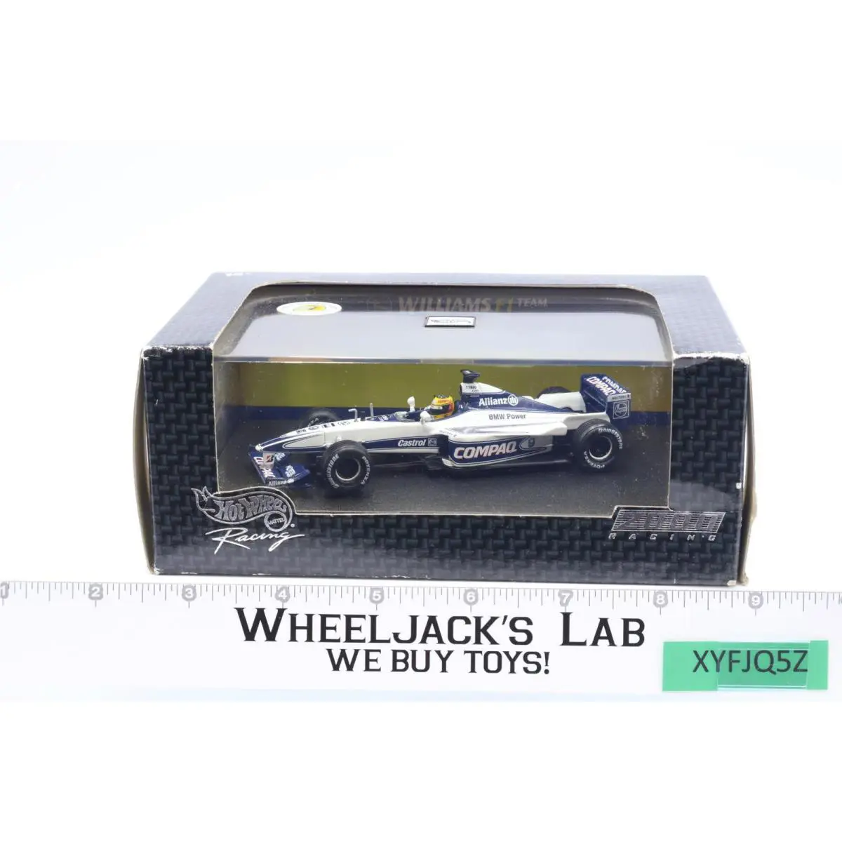 Ralph Schumacher Williams F1 Team 2008 Hot Wheels Racing Misb