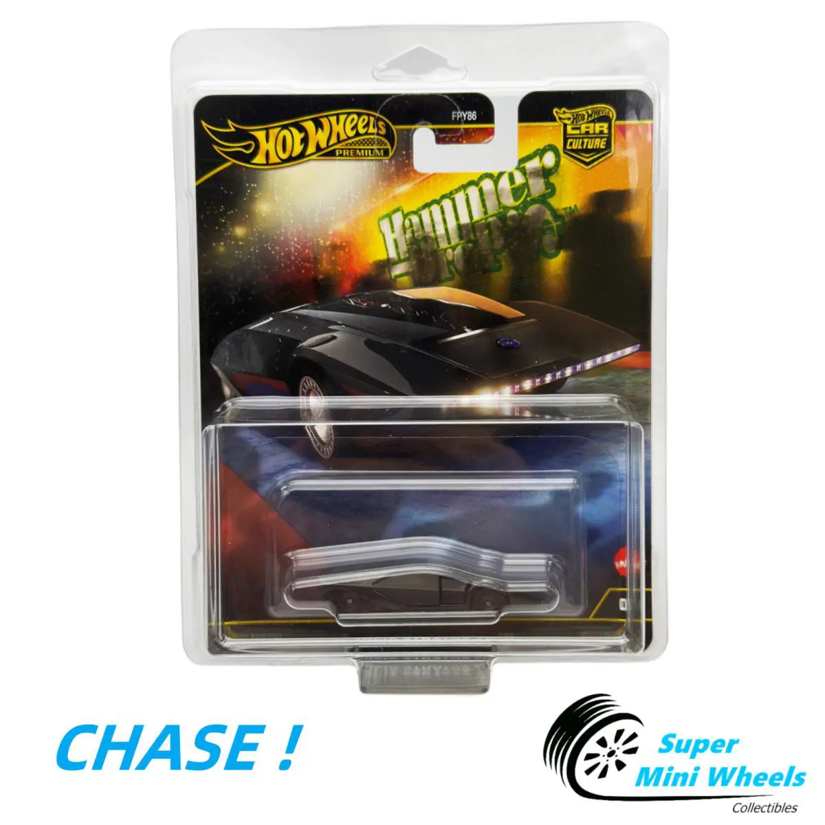 Chase Hot Wheels Car Culture Lancia Stratos Zero - Hammer Drop